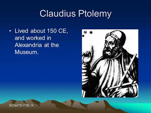 Video: Claudius Ptolemy: Biografia, Tvorivosť, Kariéra, Osobný život