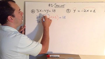 Substitution Method - Part 2 : Solving