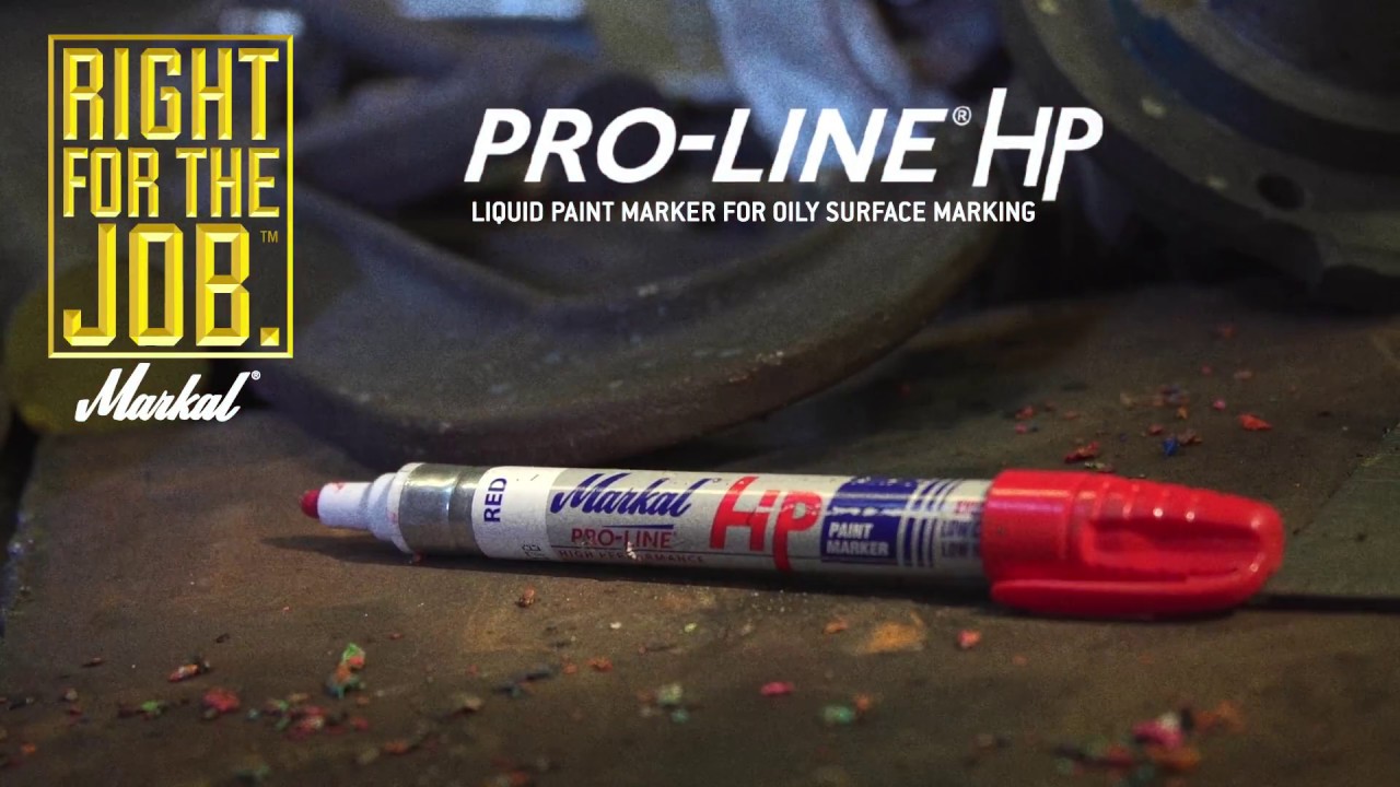 Markal Pro-Line HP / Paint-Riter + Oily Surface Markers