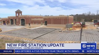 Morristown's new fire station expected to open in April