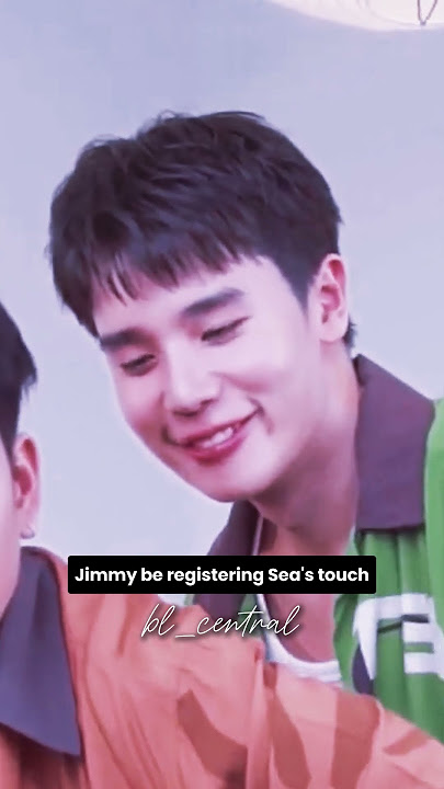 #jimmyyjp stopped functioning once #sea_tawinan touched him 🤭 #JimmySea #ERUYNxJimmySea