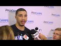 Jayson Tatum hosts a camp for hometown kids