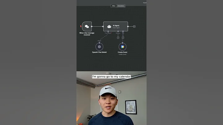 How to Build a Calendar Agent in 1 Minute Using n8n  #n8n #artificialintelligence #agentgpt