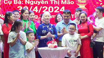 Camera Hoàng Lai - Lễ mừng thọ cụ Nguyễn Thị Mão 80 xuân