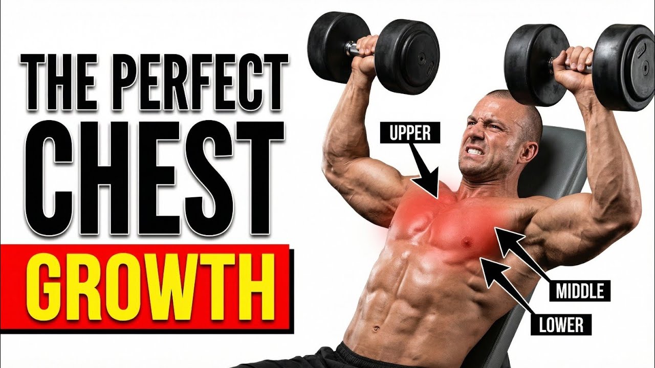 The ONLY 3 Exercises You Need to Build a PERFECT Chest (Science Based ...