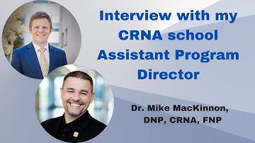 Interview with my CRNA school assistant program director | National University Nurse Anesthesiology