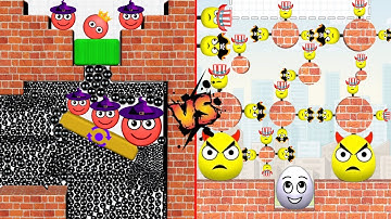 HIDE BALL brain teaser games 🆚 Draw to smash (Draw a line, save the dogs) Gameplay part 25