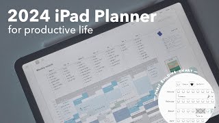 2024 아이패드 플래너 | 굿노트 다이어리 공유 ?