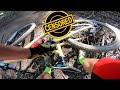 We've never seen this mechanical before! -- Downieville Classic Downhill