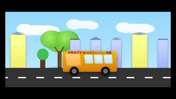 “Pure CSS & HTML Bus Animation 🚍 | No JavaScript Tutorial
