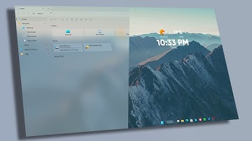 Make Your Desktop Look Cool Without Rainmeter