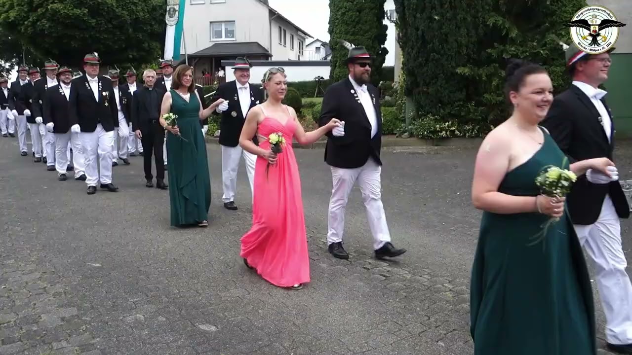 Schützenfest in Belecke 2025 - Sonntag - Festzug, Ehrungen