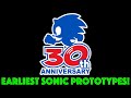 Happy 30th Birthday Sonic! Enjoy My Earliest Sonic Prototypes!