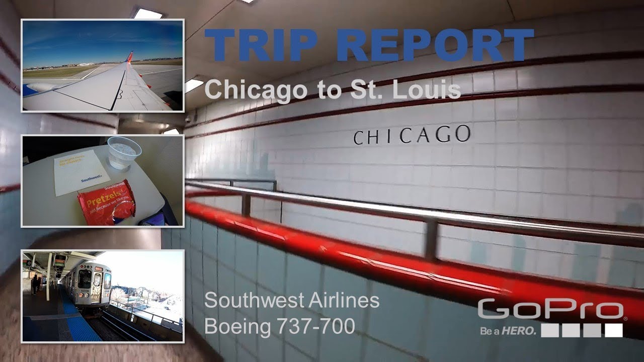 TRIP REPORT :: 45 Minute Flight to St. Louis :: Southwest Airlines :: Chicago Midway to St ...