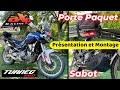 Tuareg 660 montage sabot et porte paquet axp