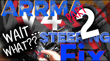 PART 2 - ARRMA STEERING FIX | Servo Tips