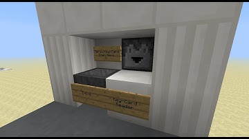 Key-Card Reader - Minecraft
