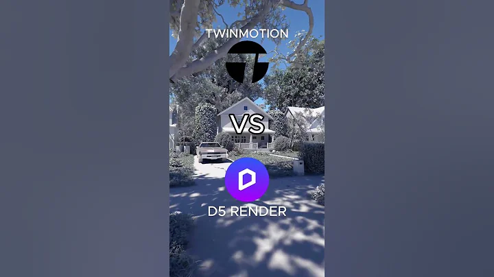 TwinMotion 2025 or D5 which is better 🤔 #architecture #d5render #twinmotion #shorts