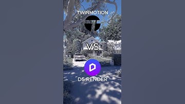 TwinMotion 2025 or D5 which is better 🤔 #architecture #d5render #twinmotion #shorts
