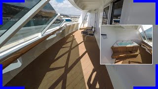 MSC Bellissima | Suite 9010 with corner balcony and private whirlpool bath | Cabin Tour | 4K