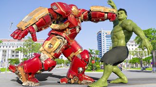 Hulk vs Hulkbuster การต่อสู้ในศตวรรษที่ 23 | ฉากต่อสู้ | 4K Utra HD