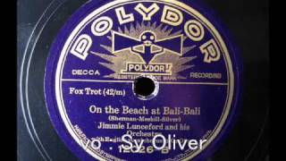 Jimmie Lunceford - ON THE BEACH AT BALI -BALI chords