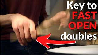 What your fingers should ACTUALLY be doing when playing DOUBLES