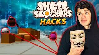 SIENDO HACKER POR UN DÍA 🧑‍💻❌ // Shell Shockers // chantigg