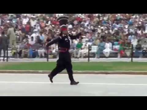 Dazzling Defence Day ceremony at Pak India border  14 AUG 2018 Justclick 10