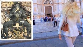 Мотивы Сатаны В Храмах Италии: 666 Арок,5-Метровый Лик Сатаны И Языческий Темпл Исиды Внутри Храма😱🔥