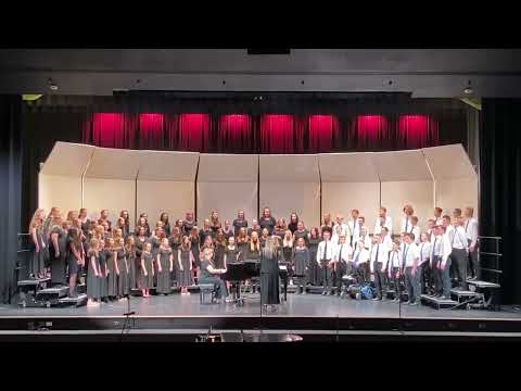 Lunar Lullaby- Crimson Cliffs Middle School Choir- SUPAF 2023 (better recording)