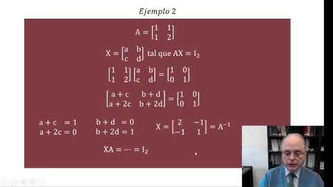 MOOC Las Matrices y sus aplicaciones - 1.3 Matrices (Universidad de Navarra)