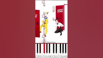 TADC characters in real life - EXIT meme Compilation (@tieanimation) - Octave Piano Tutorial