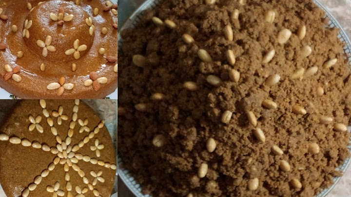 2 اشكال من سفوف صحي 💪🦵👉 أو سلو مغربي التقليدي ينفعك في الجميع المناسبات 😱 تحضيرات رمضان 🌙2023