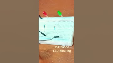 IoT based LED Blinking | ESP32 | ibots #arduino #robotics #robotic #coimbatore #arduinoprojects