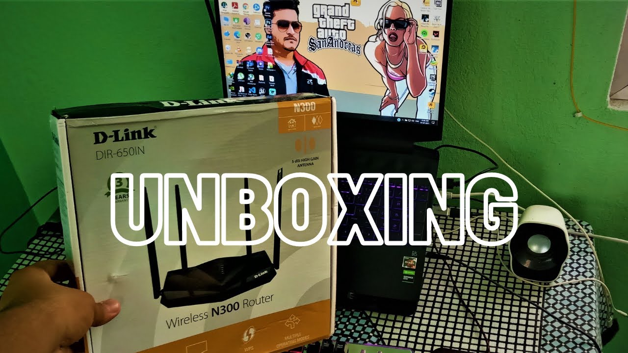 Wireless Router Unboxing Budget router with gaming look unboxing. - YouTube