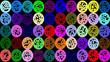 The Team 45 Colors + 250 Marble Race in Algodoo