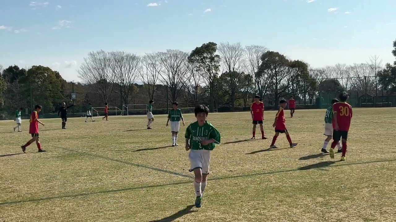 2026年度U-15リーグ4部　第2節　FC時之栖U-15セカンド vs FACTセカンド　前半