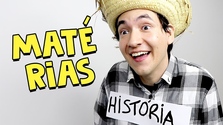 COMO SERIA SE AS MATÉRIAS FOSSEM PESSOAS I Falaidearo