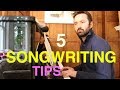 5 Songwriting Tips | Tom Rosenthal