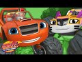 Blaze & Stripes Transform into Animal Monster Machines! | Blaze and the Monster Machines