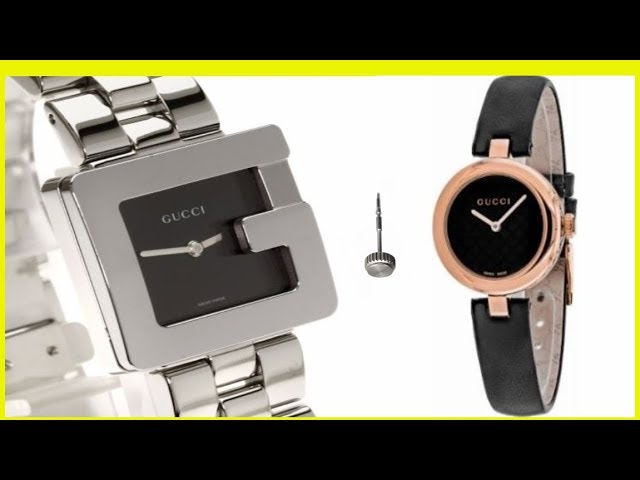 Gucci Watch 5500 XL Men's Stainless Steel Authentic - YouTube
