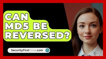 Can MD5 Be Reversed? - SecurityFirstCorp.com