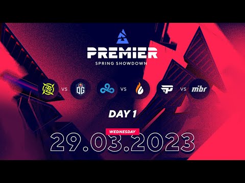 BLAST Premier Spring Showdown 2023, Day 1: NIP vs OG, Cloud9 vs CPH Flames, paiN vs MIBR