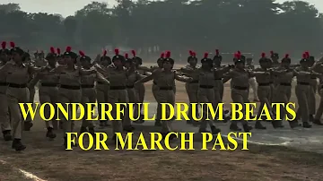 march past drum beats/10 minutes audio for practice & play