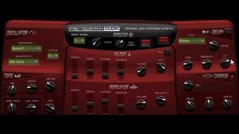 classic phase distortion synth by FRETTED SYNTH