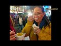 Food trip christmas market in manchester