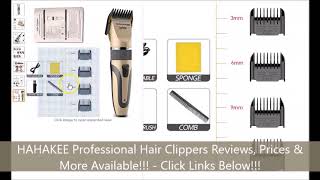 hahakee professional hair clippers