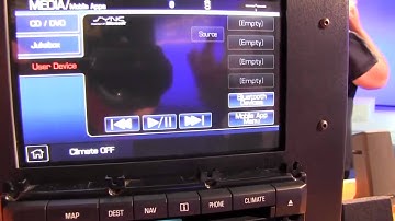 Ford Sync AppLink InTune Radio Hands Free Car Demo