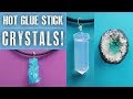 DIY Crystals/Geodes from Hot Glue Sticks! (No Glue Gun Needed)